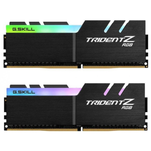 Модуль пам'яті для комп'ютера DDR4 32GB (2x16GB) 3200 МГц TridentZ RGB Black G.Skill (F4-3200C16D-32GTZR) в Чернігові