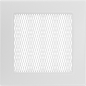 Вентиляційна решітка Kratki біла 17x17