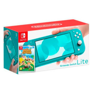 Портативна ігрова приставка Nintendo Switch Lite (Turquoise) + Гра Animal Crossing: New Horizons (російська версія) [60478] ТОП в Чернігові