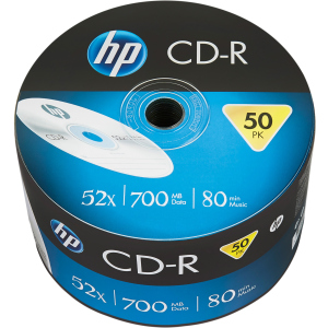 HP CD-R 700MB 52x 50 шт (69300) ТОП в Чернігові