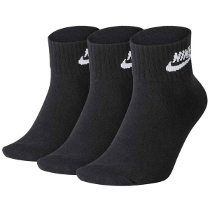 Набір шкарпеток Nike U Nk NSW Evry Essential Ankle 3Pr SK0110-010 S (34–38) 3 пари Чорний (193145890510) в Чернігові