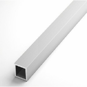 Труба алюмінієва квадратна Segreto анодована срібло 50х50х3 мм 1м (уп.,10шт) в Чернігові
