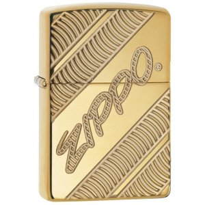 Зажигалка Zippo 169 Zippo Coiled Armor Золотистая (Zippo 29625) ТОП в Чернигове