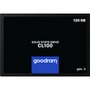 Goodram SSD CL100 Gen.3 120GB 2.5" SATA III 3D NAND TLC (SSDPR-CL100-120-G3) ТОП в Чернигове