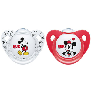 Пустышка Nuk Trendline Disney Mickey с 6 месяцев 2 шт (4008600313038) ТОП в Чернигове