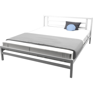 Двуспальная кровать Eagle Glance 140 х 200 White (Е3247) лучшая модель в Чернигове