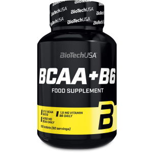 Амінокислоти Biotech BCAA+b6 100 таблеток ТОП в Чернігові