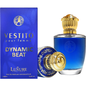 Парфюмированная вода для женщин Luxury Vestito Dynamic Beat Pour Femme 100 мл (5907709921856) надежный