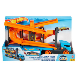 Грузовик-транспортер Hot Wheels Крутой спуск (GNM62) лучшая модель в Чернигове