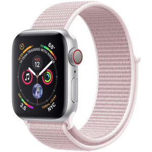 купить Ремешок Promate Fibro-42 для Apple Watch 42-44 мм 1/2/3/4/5/6/SE Light Pink (fibro-42.lightpink)