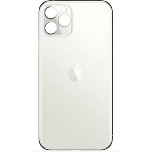 Задня кришка iPhone 11 Pro Max, біла, в комплекті скло камери, Original (PRC)