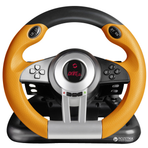 Дротове кермо SPEEDLINK Drift OZ Racing Wheel PC Black (SL-6695-BKOR-01) в Чернігові