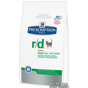 Сухой корм для кошек Hills Prescription Diet Feline r/d 5 кг (4318,08) (052742431802) лучшая модель в Чернигове