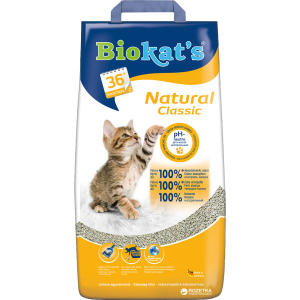 Наполнитель для кошачьего туалета Biokats Natural Бентонитовый комкующий 10 кг (10 л)(4002064614642/4002064617121) в Чернигове