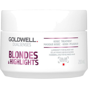 Маска Goldwell Dualsenses Blondes &amp; Highlights інтенсивний догляд за 60 секунд 200 мл (4021609061212) (206121) рейтинг