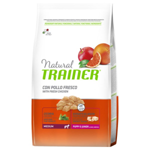 Сухой корм Trainer Natural Super Premium Puppy&Junior Medium для щенков средних пород до 15 месяцев 0.65 кг (8015699006716) в Чернигове