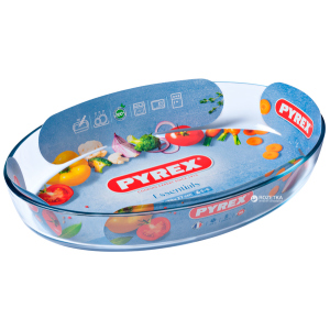 Форма овальная Pyrex для выпекания 39х27 см (347B000) ТОП в Чернигове