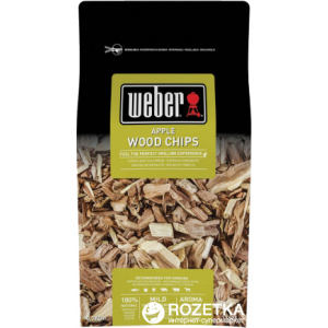 Тріска для копчення Weber Яблуко Вага: 0.7 кг (17621) краща модель в Чернігові