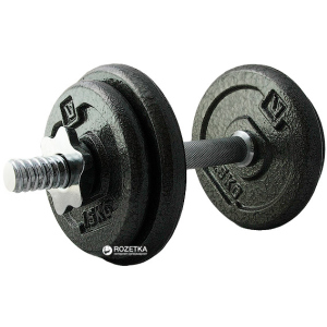 Гантелі набірні LiveUp Dumbell Set 1 шт. Black (LS2311-10) надійний