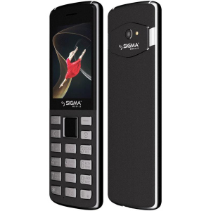 хороша модель Мобільний телефон Sigma mobile X-style 24 Onyx Dual Sim Grey