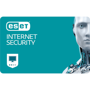 Антивирус ESET Internet Security (5 ПК) лицензия на 12 месяцев Базовая /Продление (электронный ключ в конверте) лучшая модель в Чернигове