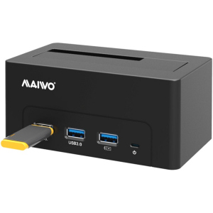 Док-станція Maiwo для HDD 2.5"/3.5" SATA/SSD + 3хUSB 3.0 (K308H) в Чернігові