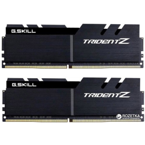 Оперативна пам'ять G.Skill DDR4-4000 32768MB PC4-32000 (Kit of 2x16384) Trident Z Black (F4-4000C19D-32GTZKK) ТОП в Чернігові