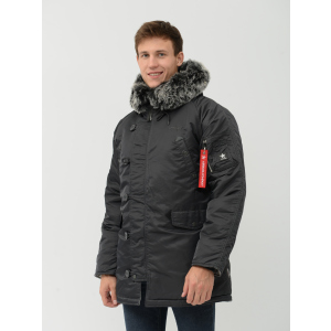 Парка Airboss Winter Parka 3XL Dark Grey/Silver (0703364662937_A) лучшая модель в Чернигове