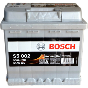 Автомобільний акумулятор Bosch 6СТ-54 (S5002) 54 Аг (-/+) Euro 530 А (0 092 S50 020) ТОП в Чернігові