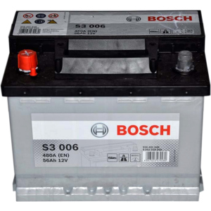 Автомобильный аккумулятор Bosch 6СТ-56 (S3006) 56 Ач (+/-) Euro 480 А (0 092 S30 060) ТОП в Чернигове