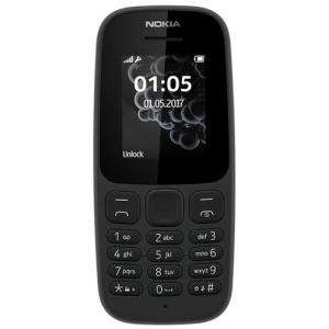 Мобільний телефон Nokia 105 TA-1203 Single Sim 2019 Black Slim Box (без зарядного пристрою) краща модель в Чернігові