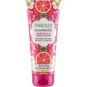 Скраб для тіла Yardley Flowerazzi Magnolia &amp; Pink Orchid Exfoliating Body Scrub 200 мл (5056179300675) в Чернігові