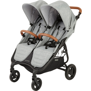 Прогулочная коляска для двойни Valco baby Snap Duo Trend Grey Marle (9938) (9315517099388) лучшая модель в Чернигове