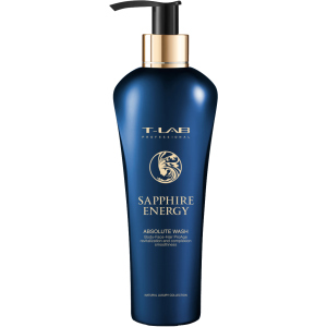 Шампунь T-LAB Professional Sapphire Energy Absolute Wash для анти-ейдж ефекту волосся та тіла 300 мл (5060466662568) в Чернігові