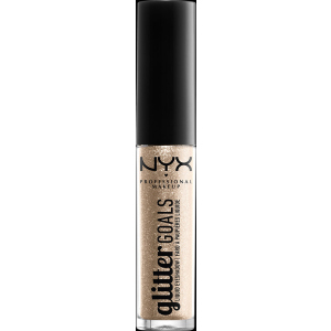 Тіні для повік NYX Professional Makeup Glitter Goals Lqd Eyshdw 02 Polished Pin Up 8.2 г (800897169299) в Чернігові