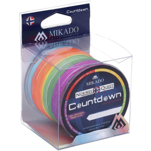 Шнур Mikado Norway Quest Countdown 300 м 0.40 мм 34.90 кг Multicolor (Z46M-040-300) краща модель в Чернігові