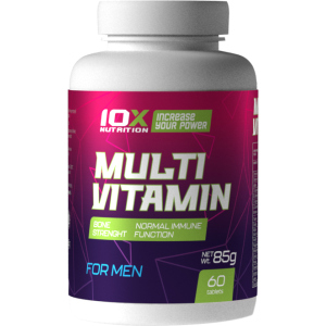 Комплекс вітамінів для чоловіків 10X Nutrition Multivitamin for Men 60 таблеток (525272730948) ТОП в Чернігові