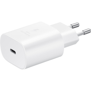 Зарядний пристрій Samsung 25W Travel Adapter White (EP-TA800NWEGRU) в Чернігові