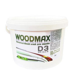 Вологостійкий клей для дерева D3 Himdecor WOODMAX 3 кг в Чернигове