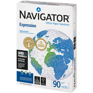 Папір Navigator Expression А4 90 г/м² клас А 500 аркушів Білий (5602024005013) краща модель в Чернігові