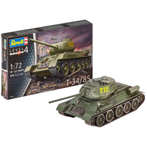 Збірна модель Revell Танк Т-34/85. Масштаб 1:72 (RVL-03302) (4009803033020)