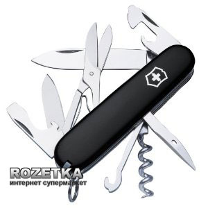 Швейцарський ніж Victorinox Climber Black (1.3703.3) краща модель в Чернігові