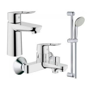 Набор смесителей GROHE BauLoop 123214S (23337000 + 32815000 + 27598001) ТОП в Чернигове