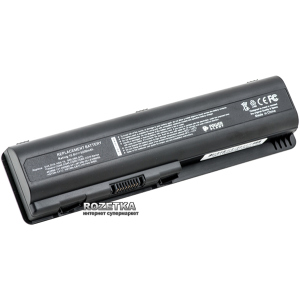 Аккумулятор PowerPlant для HP Pavilion DV4 Black (10.8V/5200mAh/6Cells) (NB00000025) в Чернигове