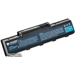 Акумулятор PowerPlant AS07A41, AC43103S2P для Acer Aspire 4710 Black (11.1V/5200mAh/6 Cells) (NB00000063)