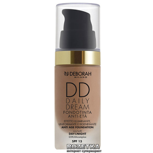 Тональна основа для обличчя Deborah DD Cream 04 Apricot (8009518214949) краща модель в Чернігові