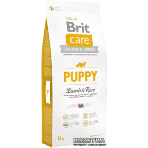 купити Сухий корм для цуценят всіх порід Brit Care Puppy All Breed Lamb & Rice 12 кг (8595602509799)