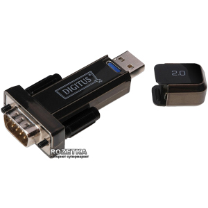 Перехідник Digitus USB to RS232 Black (DA-70156) в Чернігові