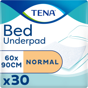 купить Одноразовые пеленки впитывающие Tena Bed Normal 60x90 30 шт (7322540529319)