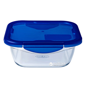 купити Форма для запікання квадратна Pyrex Cook&amp;Go з кришкою 16х16х6 см (285PG00)